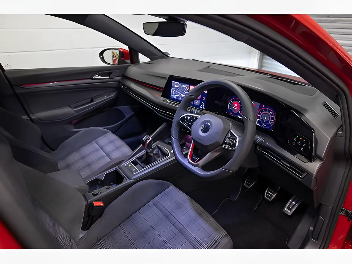 Used 2021 Volkswagen Golf GTI Red - Interior and Exterior details 10