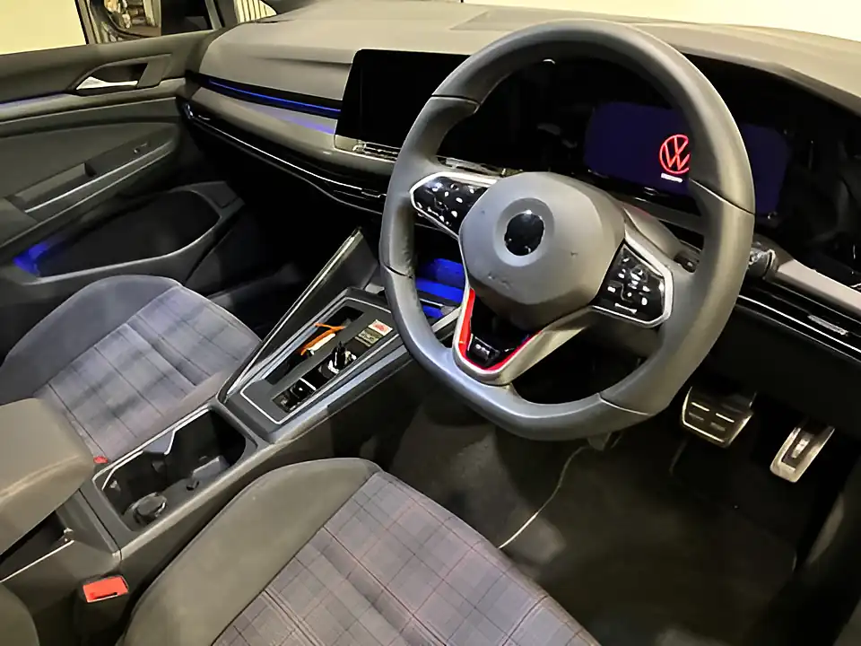 Used 2021 Volkswagen Golf GTI White - Interior and Exterior details 3