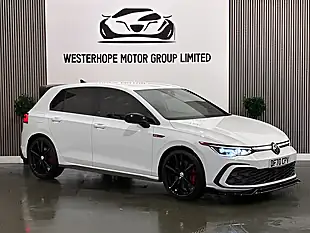 Used 2021 Volkswagen Golf GTI White - Interior and Exterior details 8
