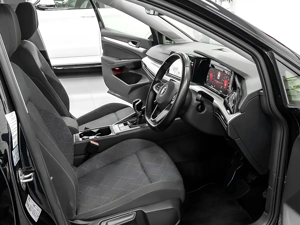 Used 2021 Volkswagen Golf Life Black - Interior and Exterior details 11