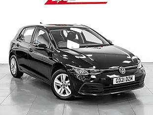 Used 2021 Volkswagen Golf Life Black - Interior and Exterior details 7