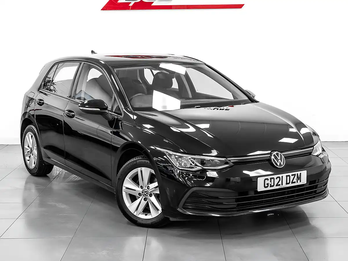 Used 2021 Volkswagen Golf Life Black - Interior and Exterior details 7