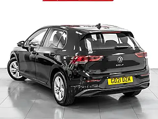 Used 2021 Volkswagen Golf Life Black - Interior and Exterior details 8