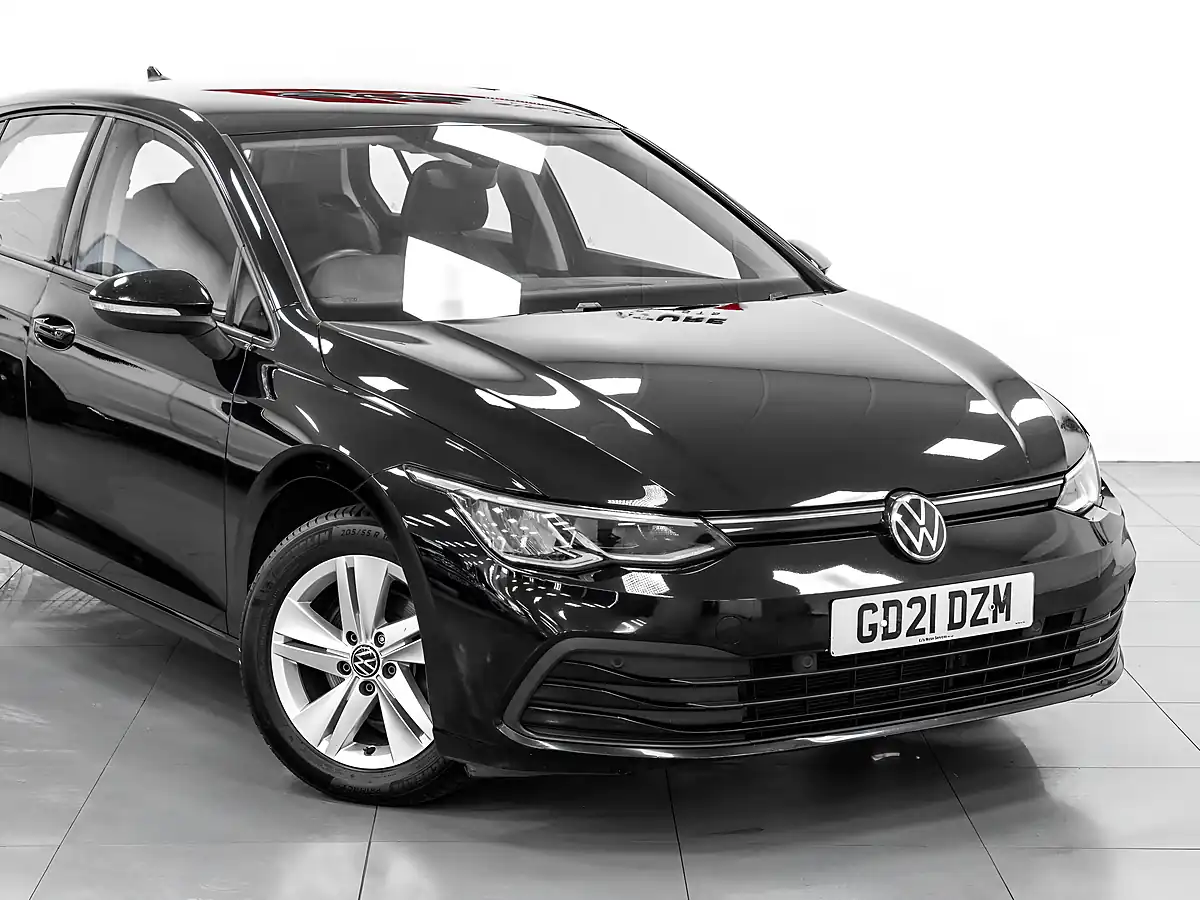 Used 2021 Volkswagen Golf Life Black - Interior and Exterior details 9