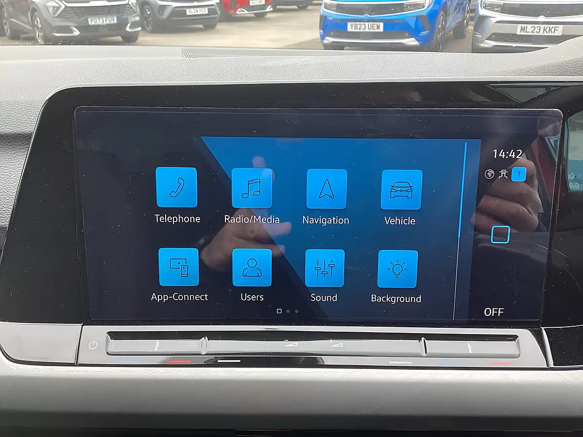 Used 2021 Volkswagen Golf Life Red - Interior and Exterior details 11