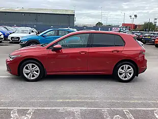 Used 2021 Volkswagen Golf Life Red - Interior and Exterior details 15