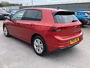 Used 2021 Volkswagen Golf Life Red - Interior and Exterior details 3