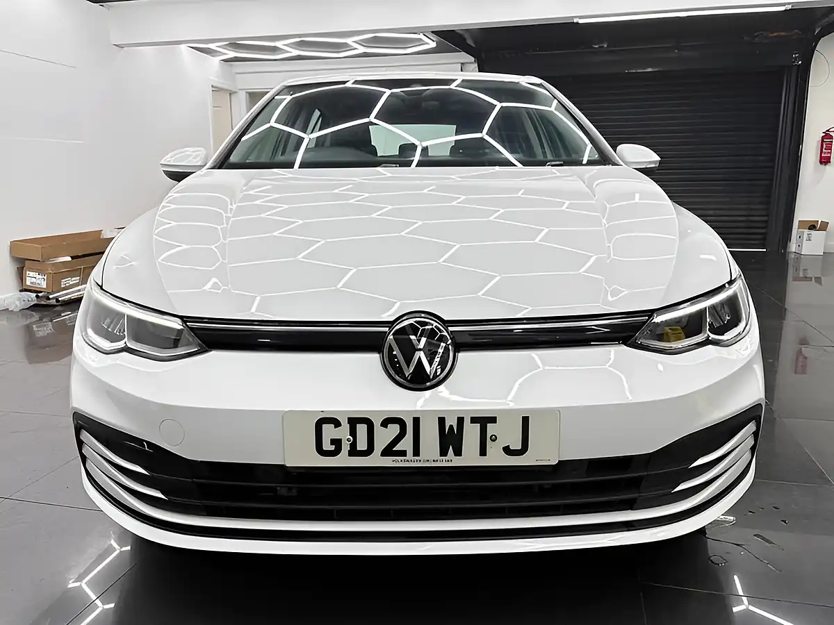 Used 2021 Volkswagen Golf Life White - Interior and Exterior details 2