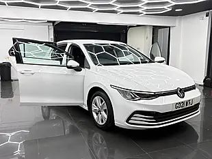 Used 2021 Volkswagen Golf Life White - Interior and Exterior details 6