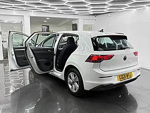 Used 2021 Volkswagen Golf Life White - Interior and Exterior details 8