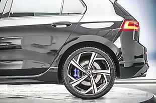 Used 2021 Volkswagen Golf R Black - Interior and Exterior details 11