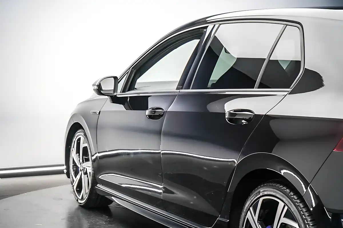 Used 2021 Volkswagen Golf R Black - Interior and Exterior details 13