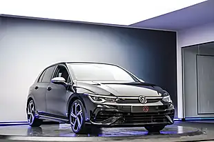 Used 2021 Volkswagen Golf R Black - Interior and Exterior details 14