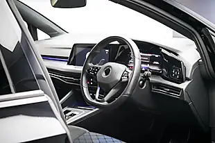 Used 2021 Volkswagen Golf R Black - Interior and Exterior details 15