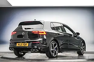 Used 2021 Volkswagen Golf R Black - Interior and Exterior details 3