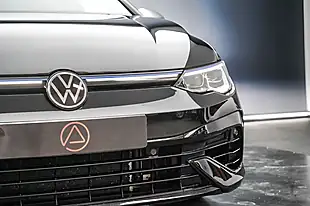 Used 2021 Volkswagen Golf R Black - Interior and Exterior details 4