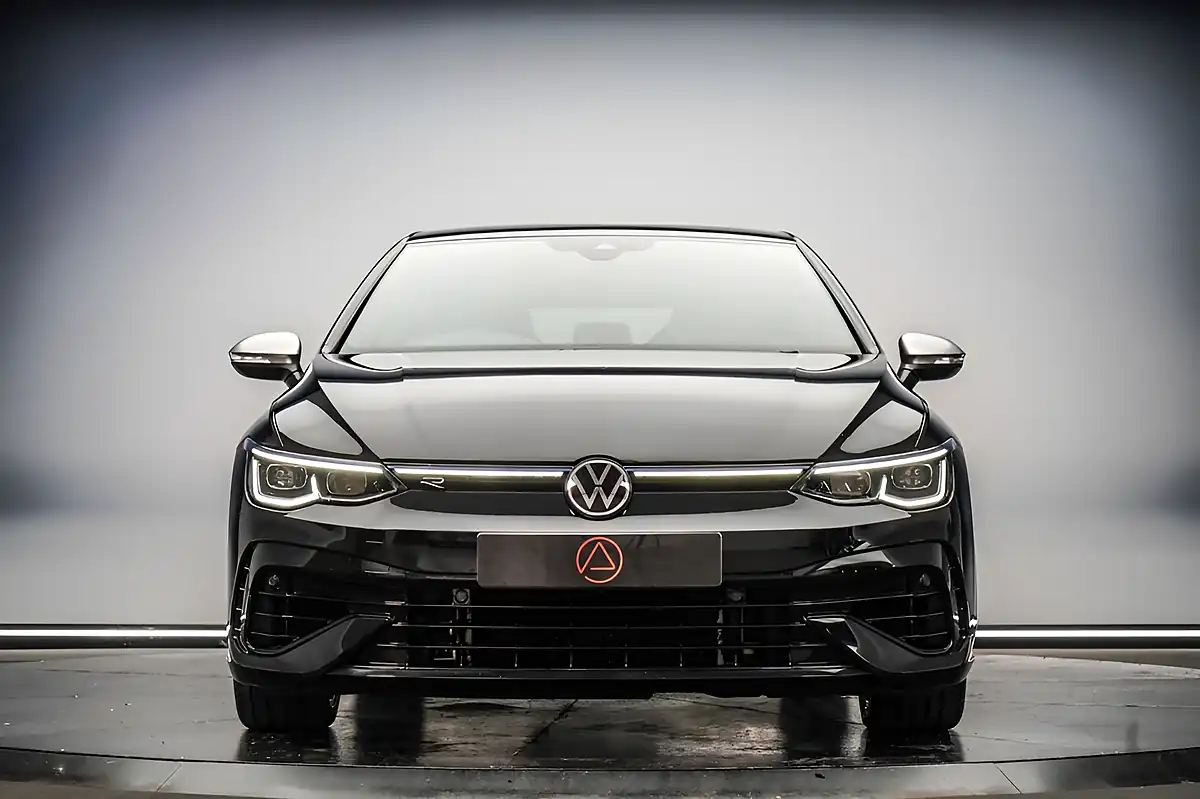 Used 2021 Volkswagen Golf R Black - Interior and Exterior details 9