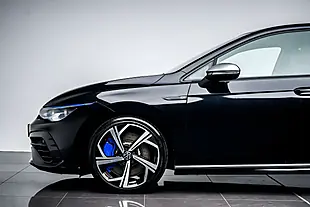 Used 2021 Volkswagen Golf R Black - Interior and Exterior details 11