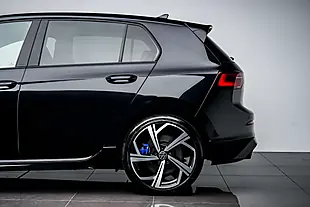 Used 2021 Volkswagen Golf R Black - Interior and Exterior details 12