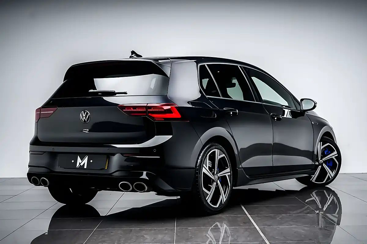 Used 2021 Volkswagen Golf R Black - Interior and Exterior details 13