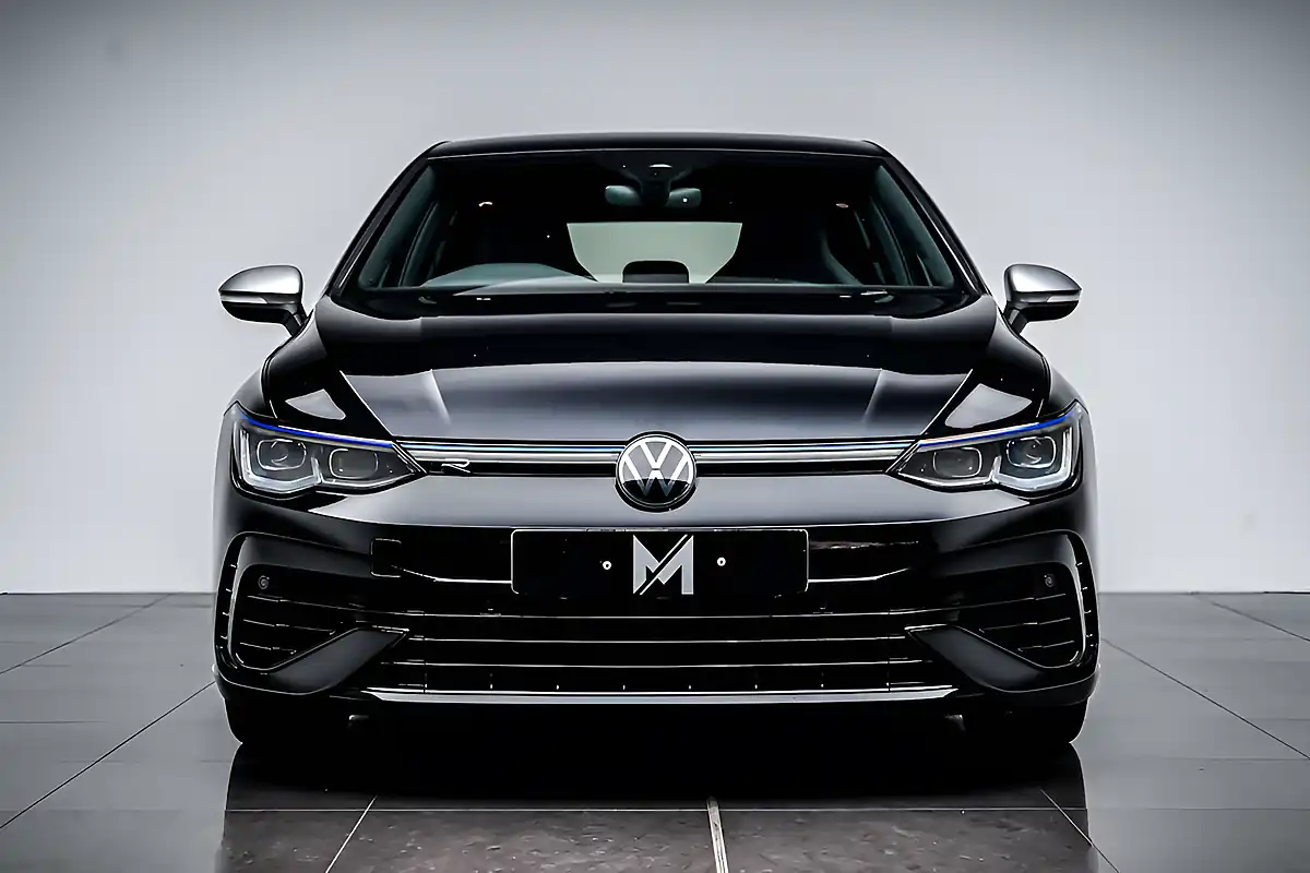 Used 2021 Volkswagen Golf R Black - Interior and Exterior details 2