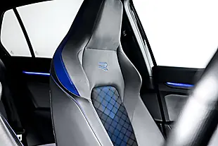 Used 2021 Volkswagen Golf R Black - Interior and Exterior details 3