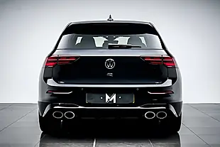 Used 2021 Volkswagen Golf R Black - Interior and Exterior details 4