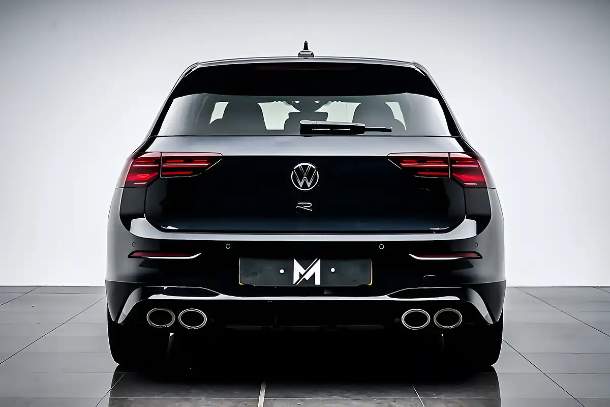 Used 2021 Volkswagen Golf R Black - Interior and Exterior details 4