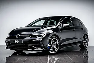 Used 2021 Volkswagen Golf R Black - Interior and Exterior details 5