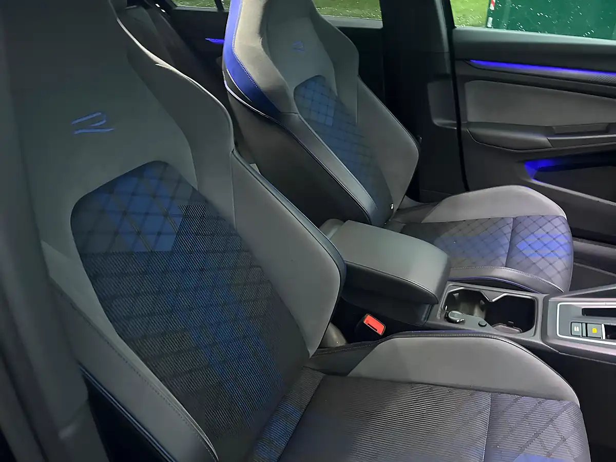 Used 2021 Volkswagen Golf R Black - Interior and Exterior details 11