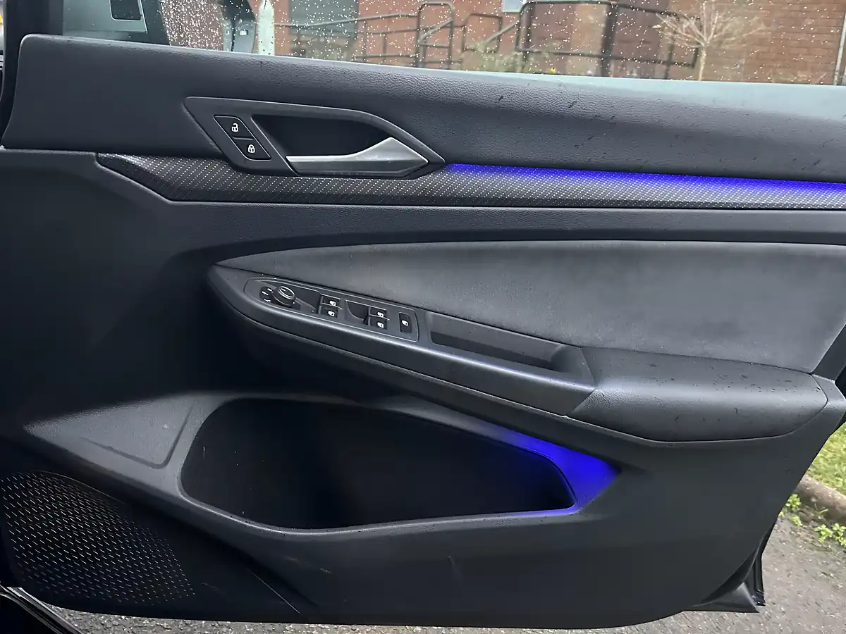 Used 2021 Volkswagen Golf R Black - Interior and Exterior details 13