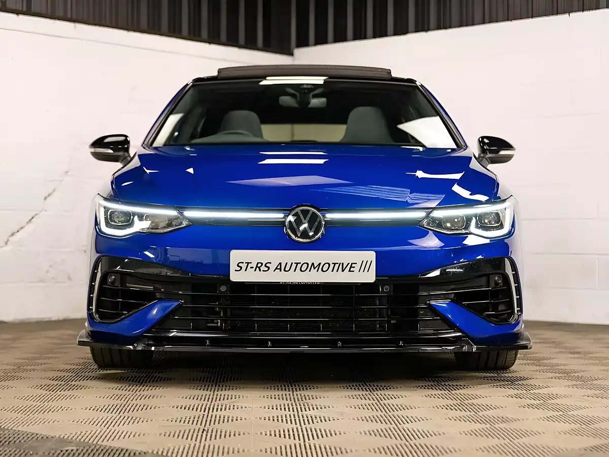 Used 2021 Volkswagen Golf R Blue - Interior and Exterior details 2