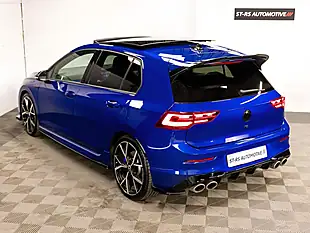 Used 2021 Volkswagen Golf R Blue - Interior and Exterior details 8