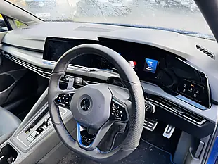 Used 2021 Volkswagen Golf R Blue - Interior and Exterior details 13