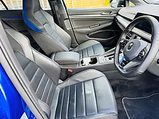 Used 2021 Volkswagen Golf R Blue - Interior and Exterior details 7
