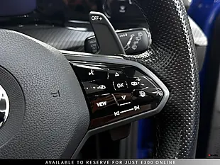 Used 2021 Volkswagen Golf R Blue - Interior and Exterior details 12