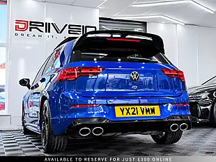 Used 2021 Volkswagen Golf R Blue - Interior and Exterior details 2