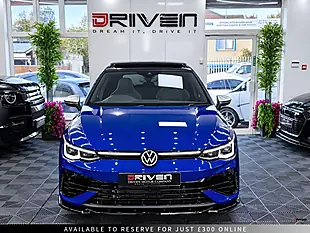 Used 2021 Volkswagen Golf R Blue - Interior and Exterior details 3