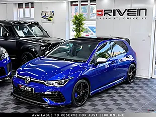 Used 2021 Volkswagen Golf R Blue - Interior and Exterior details 6