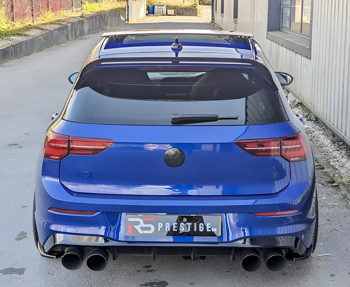 Used 2021 Volkswagen Golf R Lapiz Blue - Front View