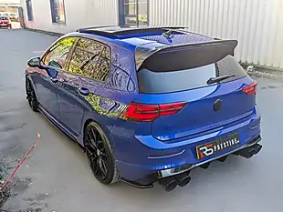 Used 2021 Volkswagen Golf R Lapiz Blue - Interior and Exterior details 14