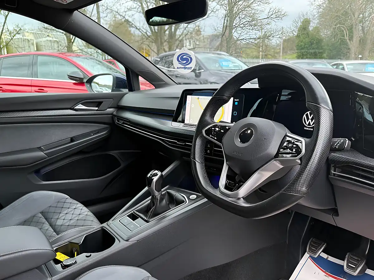 Used 2021 Volkswagen Golf R-Line Atlantic Blue - Interior and Exterior details 14