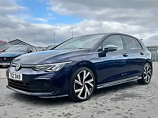 Used 2021 Volkswagen Golf R-Line Atlantic Blue - Interior and Exterior details 3