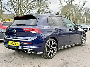 Used 2021 Volkswagen Golf R-Line Atlantic Blue - Interior and Exterior details 5