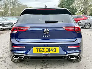 Used 2021 Volkswagen Golf R-Line Atlantic Blue - Interior and Exterior details 6