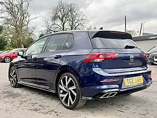 Used 2021 Volkswagen Golf R-Line Atlantic Blue - Interior and Exterior details 7