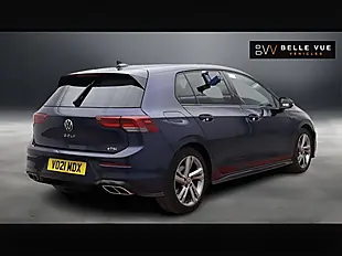 Used 2021 Volkswagen Golf R-Line Atlantic Blue - Interior and Exterior details 4