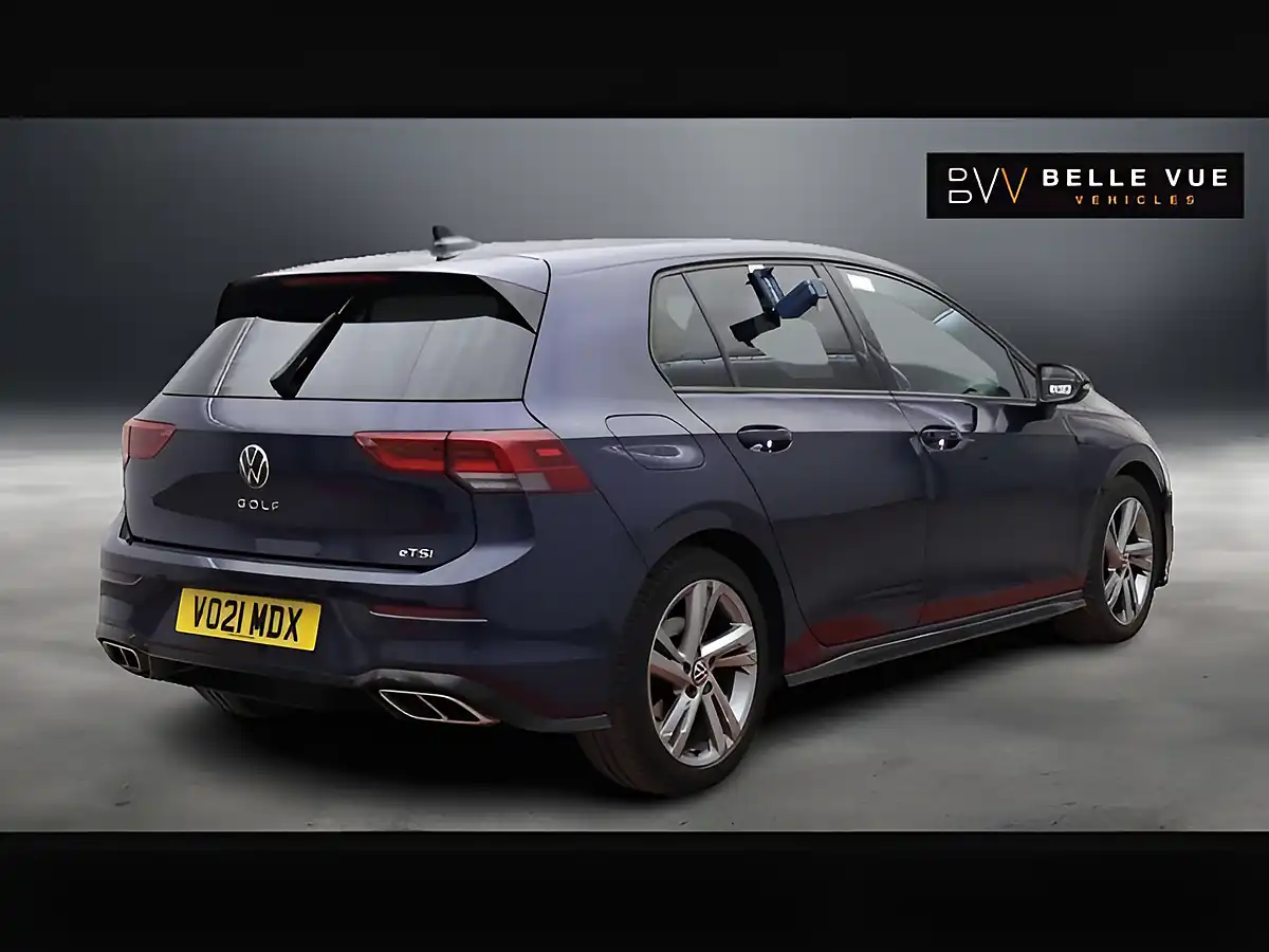 Used 2021 Volkswagen Golf R-Line Atlantic Blue - Interior and Exterior details 4
