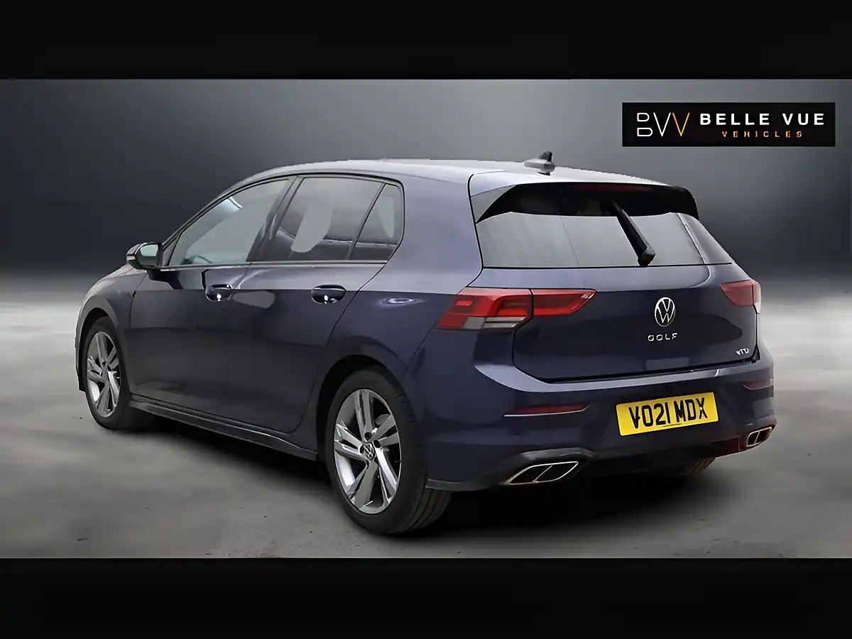 Used 2021 Volkswagen Golf R-Line Atlantic Blue - Interior and Exterior details 5