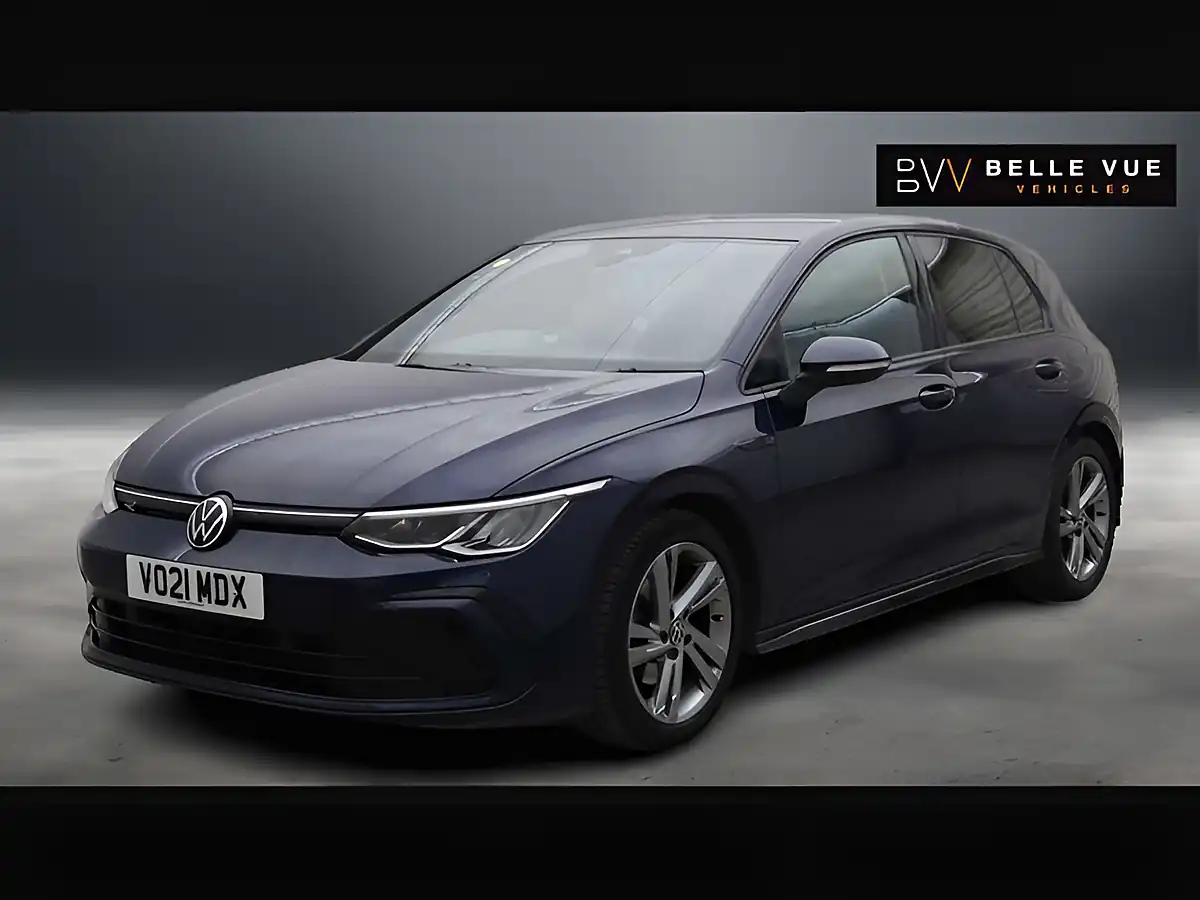 Used 2021 Volkswagen Golf R-Line Atlantic Blue - Interior and Exterior details 8